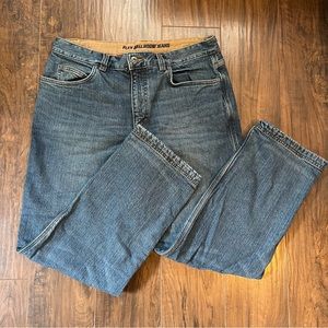 Duluth Trading Co fleece lined jeans size 34x30